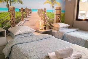 3 soverom, strykejern/-brett, wi-fi og sengetøy