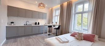 Stylish Studio on a Historic & Trendy Street