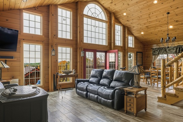 Living room on main floor.