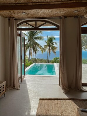 Outdoor pool - Native Villa with Pool at Kalumo Lodge (Oslob)