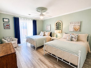 2 Schlafzimmer, BĂŒgeleisen/BĂŒgelbrett, Reisekinderbett, kostenloses WLAN