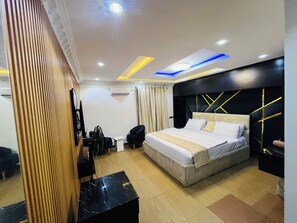 In-room safe, blackout curtains, iron/ironing board, free WiFi