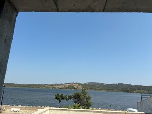 Blick von der Unterkunft