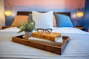 5 عدّة غرف نوم ومكواة/لوح كي وواي فاي وملاءات أسرّة