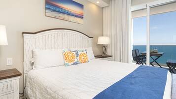 Appartement, Meerdere bedden, balkon, uitzicht op zee (Encantame Towers Velero 2204) | 2 slaapkamers, individueel gedecoreerd, individueel gemeubileerd