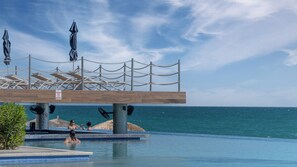 Outdoor pool - Amazing 2 Bedroom Beach Front Condominium at Encantame E1102 (Puerto Peñasco)