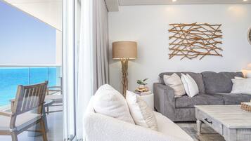 Condo, Multiple Beds, Balcony, Ocean View (Encantame Towers Verano 1102) | Living area