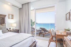 Appartement, Meerdere bedden, balkon, uitzicht op zee (Encantame Towers Verano 1102) | 2 slaapkamers, individueel gedecoreerd, individueel gemeubileerd