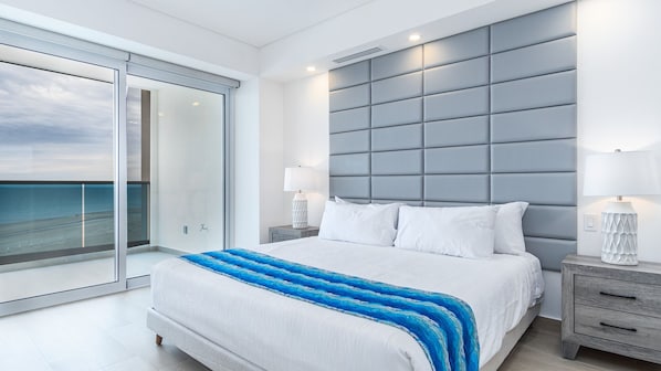 Huoneisto, 1 suuri parisänky ja vuodesohva, parveke, valtamerinäköala (Encantame Towers Viento 503) | 1 makuuhuone, yksilöllisesti sisustettu, yksilöllisesti kalustettu