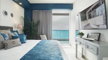 Condo, 1 King Bed with Sofa bed, Balcony, Ocean View (Encantame Towers Verano 1003)