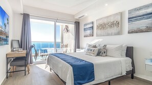 Condo, Multiple Beds, Balcony, Ocean View (Encantame Towers Viento 2104) | 2 bedrooms, individually decorated, individually furnished, bed sheets