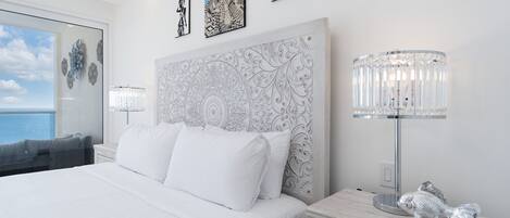 شقة - عدة أسرّة - بشرفة - بمنظر للمحيط (Encantame Towers Velero 902) | 2 عدّة غرف نوم وبديكورات فريدة لكل غرفة وطراز فريد لكل وحدة