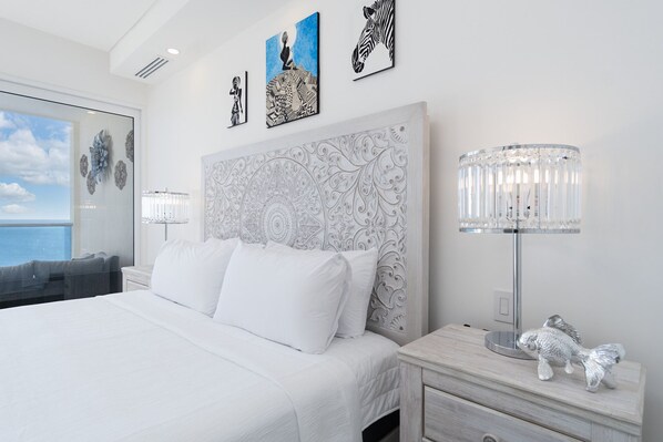 2 bedrooms, individually decorated, individually furnished