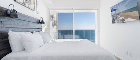 Appartement, meerdere bedden, balkon, uitzicht op oceaan (Encantame Towers Velero 902) | 2 slaapkamers, individueel gedecoreerd, individueel gemeubileerd