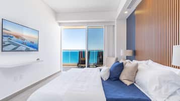Condo, 1 King Bed with Sofa bed, Balcony, Ocean View (Encantame Towers Viento 1503) | 1 bedroom, individually decorated, individually furnished