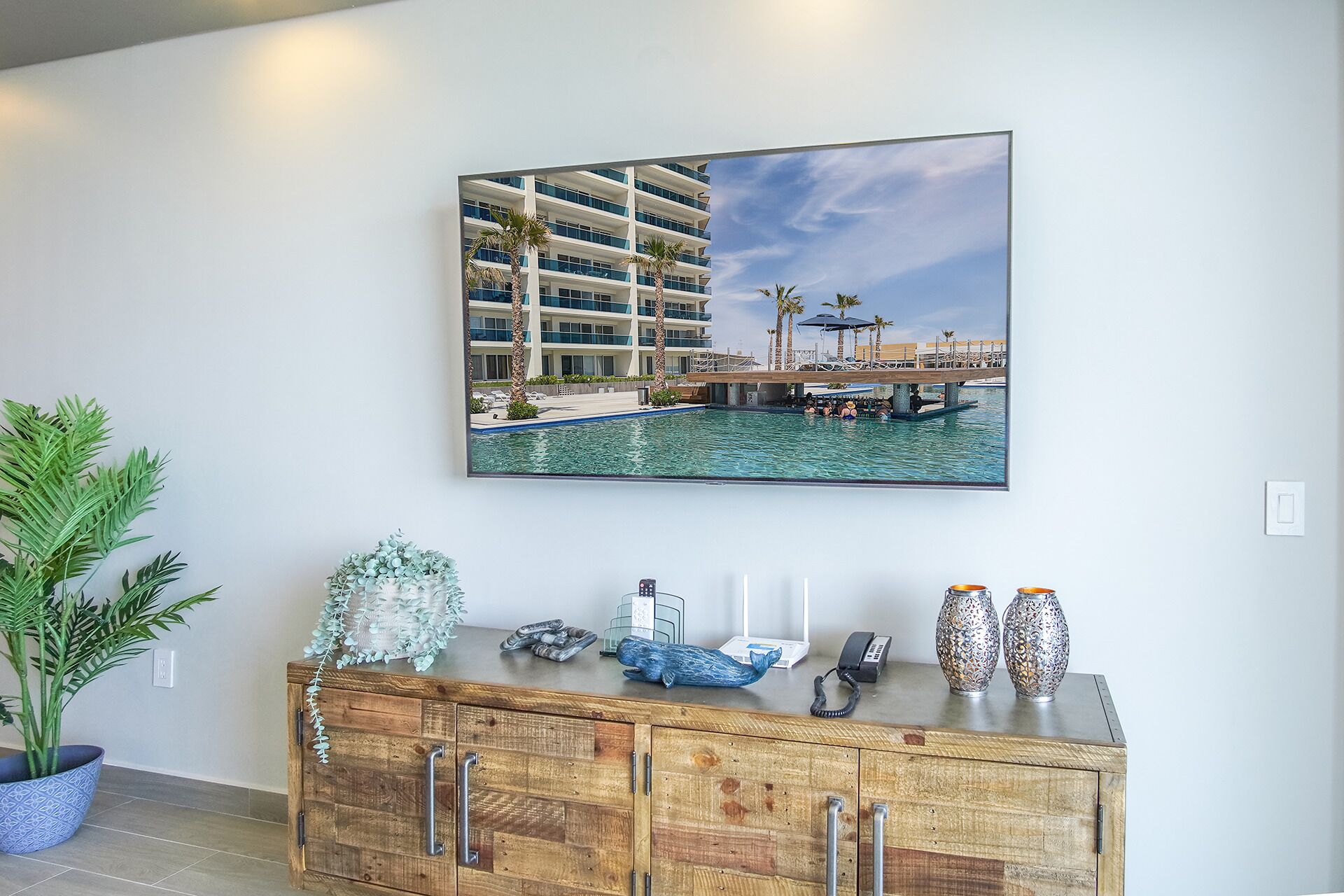 Appart'hôtel, plusieurs lits, balcon, vue océan (Encantame Towers Verano 902) | Intérieur