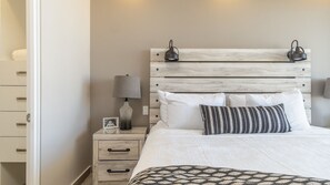 Condo, Multiple Beds, Balcony, Ocean View (Encantame Towers Viento 104) | 2 bedrooms, individually decorated, individually furnished, bed sheets