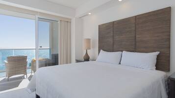 Huoneisto, 1 suuri parisänky ja vuodesohva, parveke, valtamerinäköala (Encantame Towers Velero 403) | 1 makuuhuone, yksilöllisesti sisustettu, yksilöllisesti kalustettu