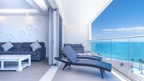 Lägenhet - flera sängar - balkong - havsutsikt (Encantame Towers Viento 604) | Utsikt från rummet