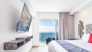 Kondominium, Beberapa Tempat Tidur, balkon, pemandangan samudra (Encantame Towers Velero 904) | 2 kamar tidur dan didekorasi berbeda-beda