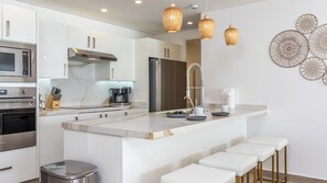 Condo, Multiple Beds, Balcony, Ocean View (Encantame Towers Viento 2204) | Private kitchen - Modern 2 BR Condo at Encantame Towers Viento 2204 (Puerto Peñasco)