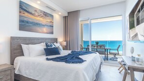 Appartement, Meerdere bedden, balkon, uitzicht op zee (Encantame Towers Viento 1002) | 2 slaapkamers, individueel gedecoreerd, individueel gemeubileerd