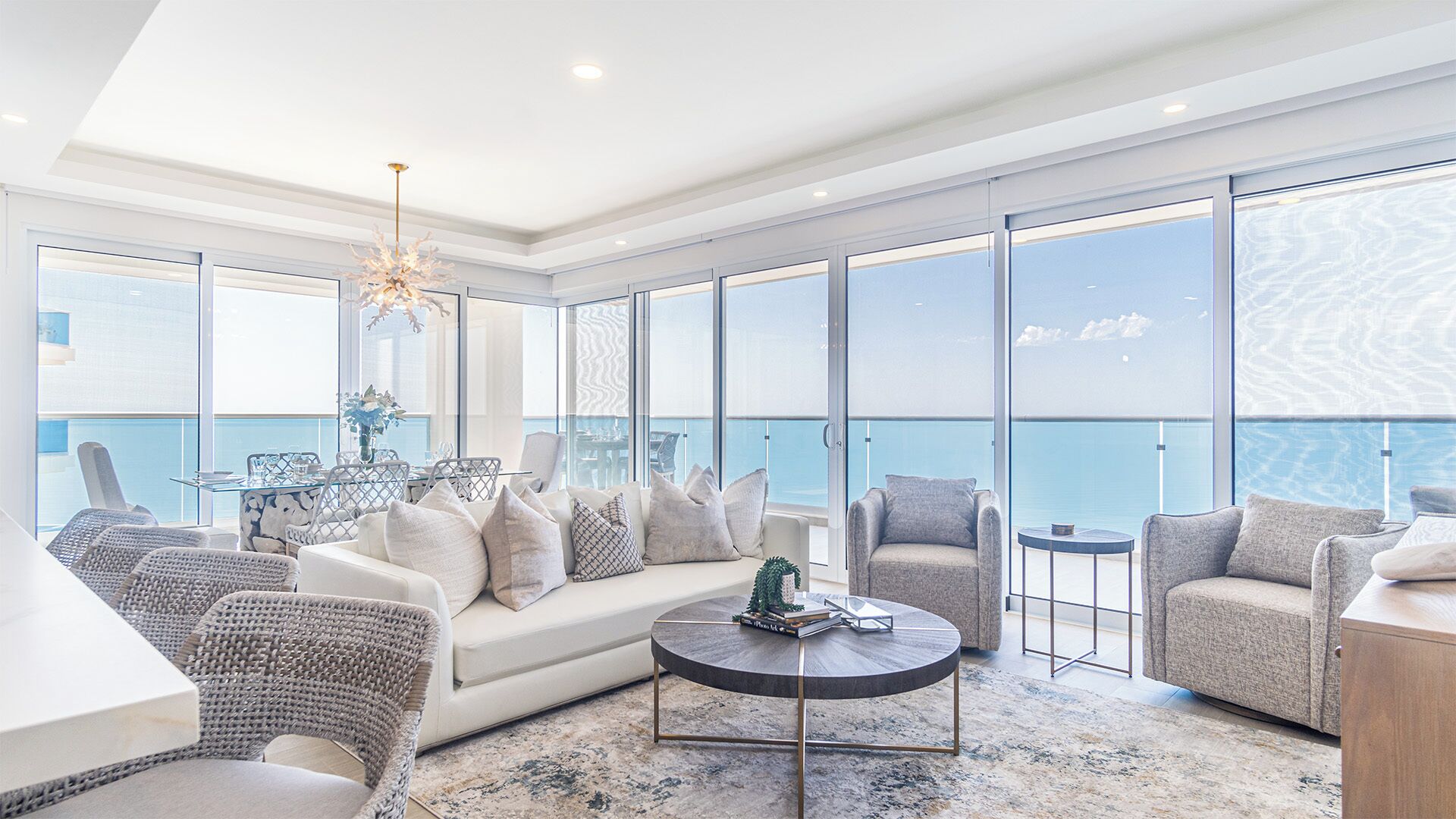 Condo, Multiple Beds, Balcony, Ocean View (Encantame Towers Viento 1905) | Living area | 42-inch flat-screen TV with digital channels