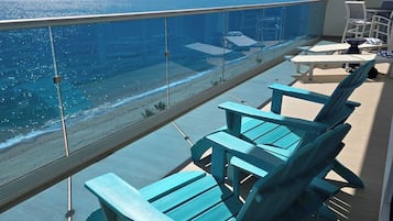 Appartement, Meerdere bedden, balkon, uitzicht op zee (Encantame Towers Velero 905) | Uitzicht vanuit de kamer
