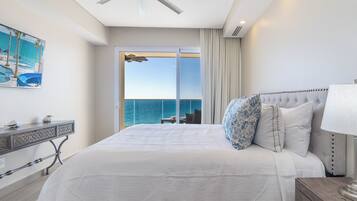 Condo, Multiple Beds, Balcony, Ocean View (Encantame Towers Viento 704) | 2 bedrooms, individually decorated, individually furnished, bed sheets