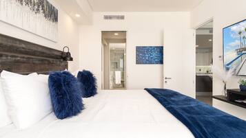 Appartamento, 1 letto king con divano letto, balcone, vista oceano (Encantame Towers Viento 1103) | 1 camera, con stile personalizzato, con arredamento individuale