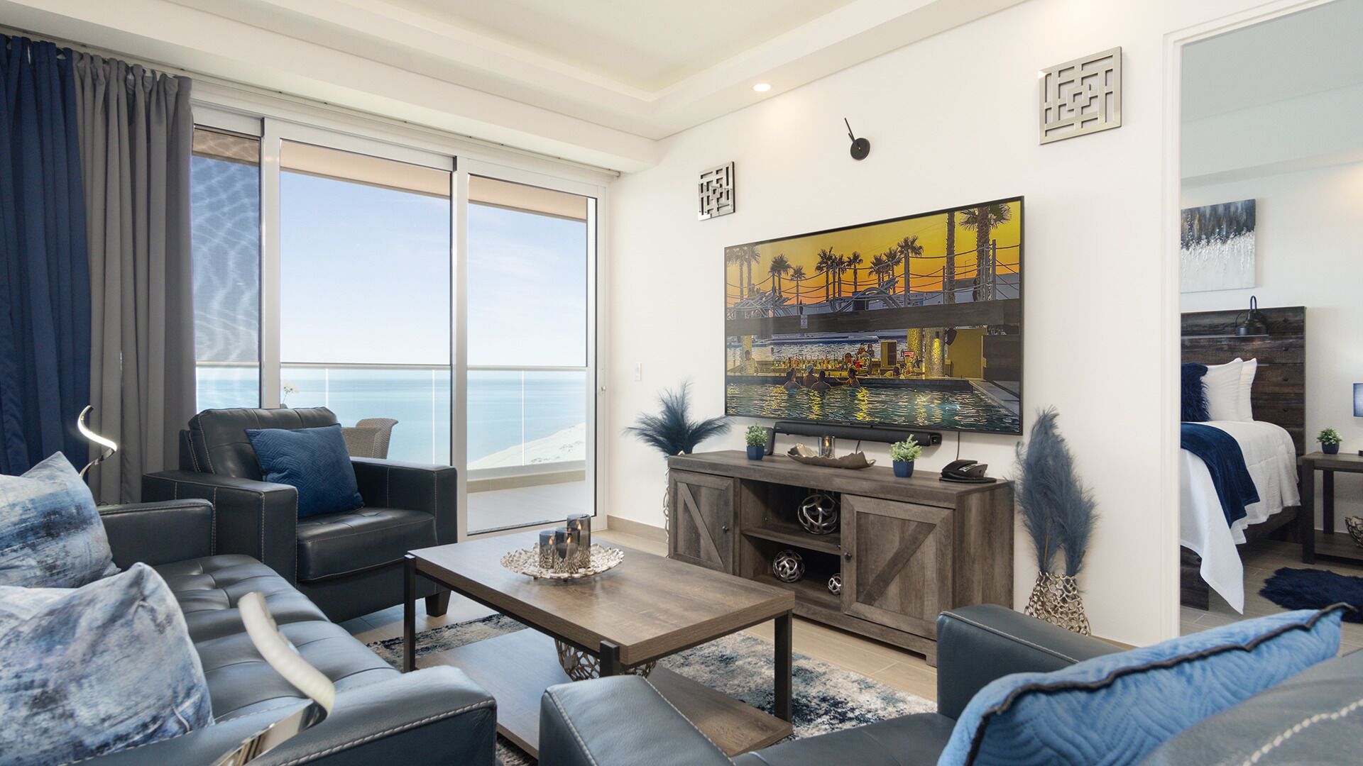 1 habitación, decoración personalizada y muebles diferentes 