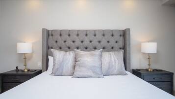 Condo, varias camas, balcón, vista al océano (Encantame Towers Velero 801) | 3 habitaciones, decoración personalizada y muebles diferentes