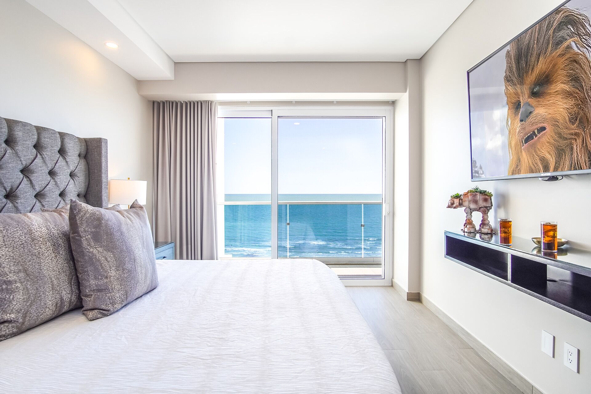 Condo, Multiple Beds, Balcony, Ocean View (Encantame Towers Velero 801) | 3 bedrooms, individually decorated, individually furnished, bed sheets