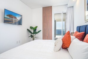 Condo, Multiple Beds, Balcony, Ocean View (Encantame Towers Verano 805) | 2 bedrooms, individually decorated, individually furnished, bed sheets