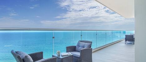 Condo, Multiple Beds, Balcony, Ocean View (Encantame Towers Verano 2005) | View from room