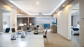 Appartement, meerdere bedden, balkon, uitzicht op oceaan (Encantame Towers Viento 2004) | 2 slaapkamers, individueel gedecoreerd, individueel gemeubileerd