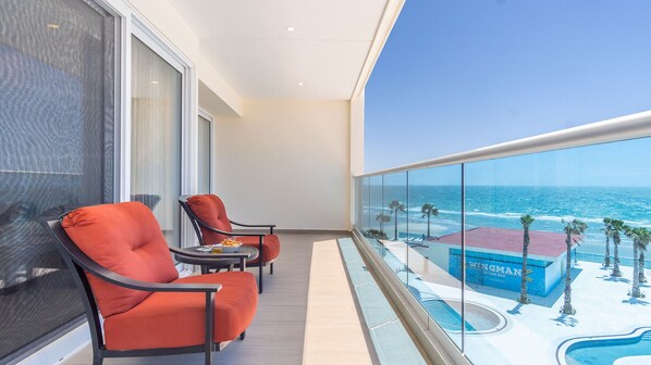 Apartment, Mehrere Betten, Balkon, Meerblick (Encantame Towers Viento 404) | Ausblick vom Zimmer