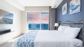 Condo, Multiple Beds, Balcony, Ocean View (Encantame Towers Velero 704) | 2 bedrooms, individually decorated, individually furnished, bed sheets