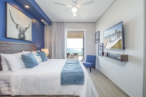 3 bedrooms, individually decorated, individually furnished, bed sheets