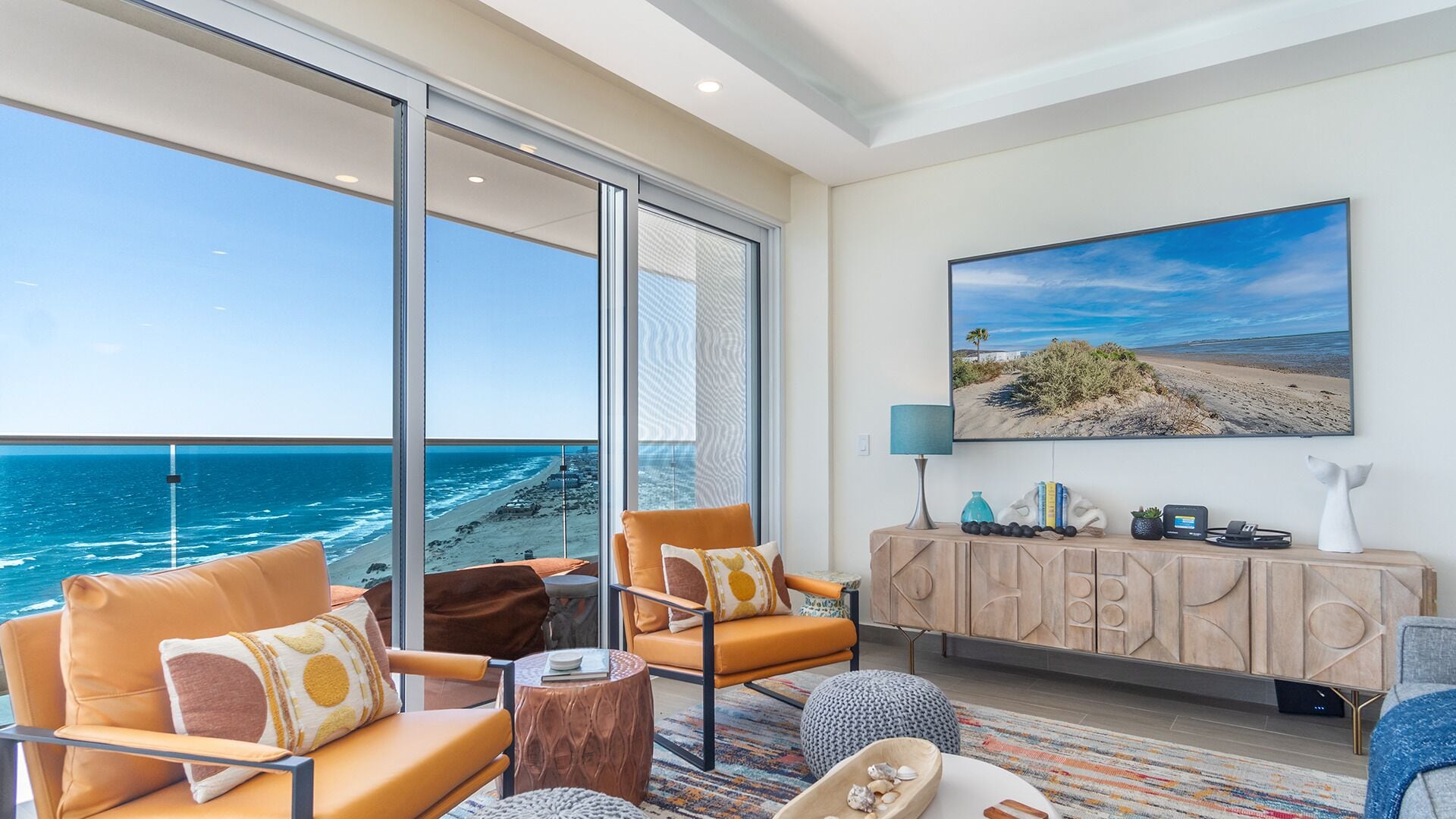 Condo, Multiple Beds, Balcony, Ocean View (Encantame Towers Viento 1105) | Living area | 42-inch flat-screen TV with digital channels