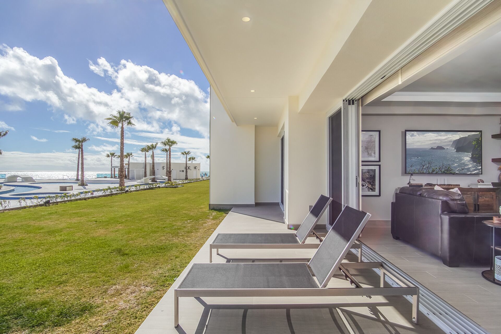 公寓式客房, 多张床, 阳台, 海洋景观 (Encantame Towers Verano 101) | 露台