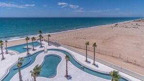 Pool - Unique Condo by the Beach at Encantame Towers W1803 (Puerto Peñasco)