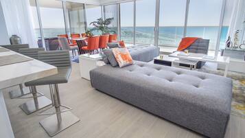 Lägenhet - flera sängar - balkong - havsutsikt (Encantame Towers Verano 801) | Interiör