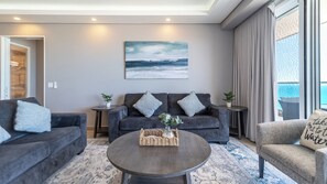 Condo, Multiple Beds, Balcony, Ocean View (Encantame Towers Viento 1102) | Living area