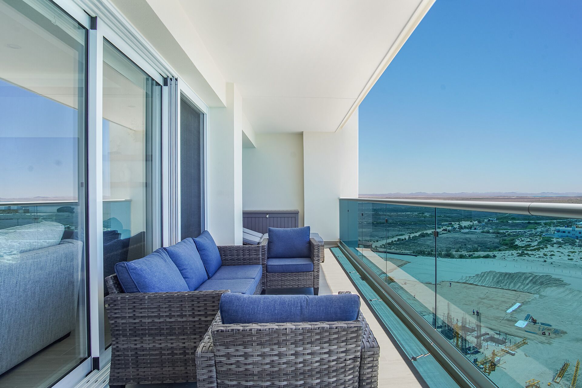 Condo, varias camas, balcón, vista al océano (Encantame Towers Verano 1405) | Terraza o patio