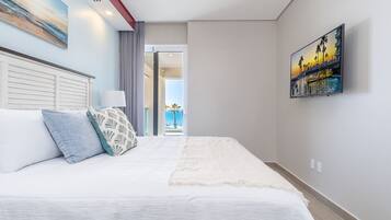 Condo, Multiple Beds, Balcony, Ocean View (Encantame Towers Viento 205) | 2 bedrooms, individually decorated, individually furnished, bed sheets