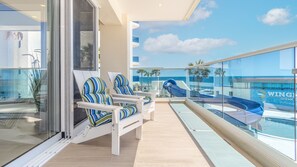 شقة - عدة أسرّة - بشرفة - بمنظر للمحيط (Encantame Towers Viento 205) | شرفة/رواق