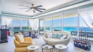 Living area - Beach Sand and Sunshine, Best Paradise Adventure Encantame Verano 1101 (Puerto Peñasco)