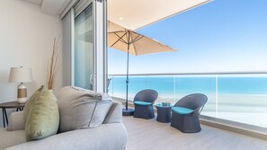 Condo, Multiple Beds, Balcony, Ocean View (Encantame Towers Viento 802) | Interior - Beach Getaway 2 Bedroom Condo W802 (Puerto Peñasco)