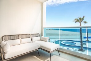 Apartment, Mehrere Betten, Balkon, Meerblick (Encantame Towers Verano 204) | Ausblick vom Zimmer
